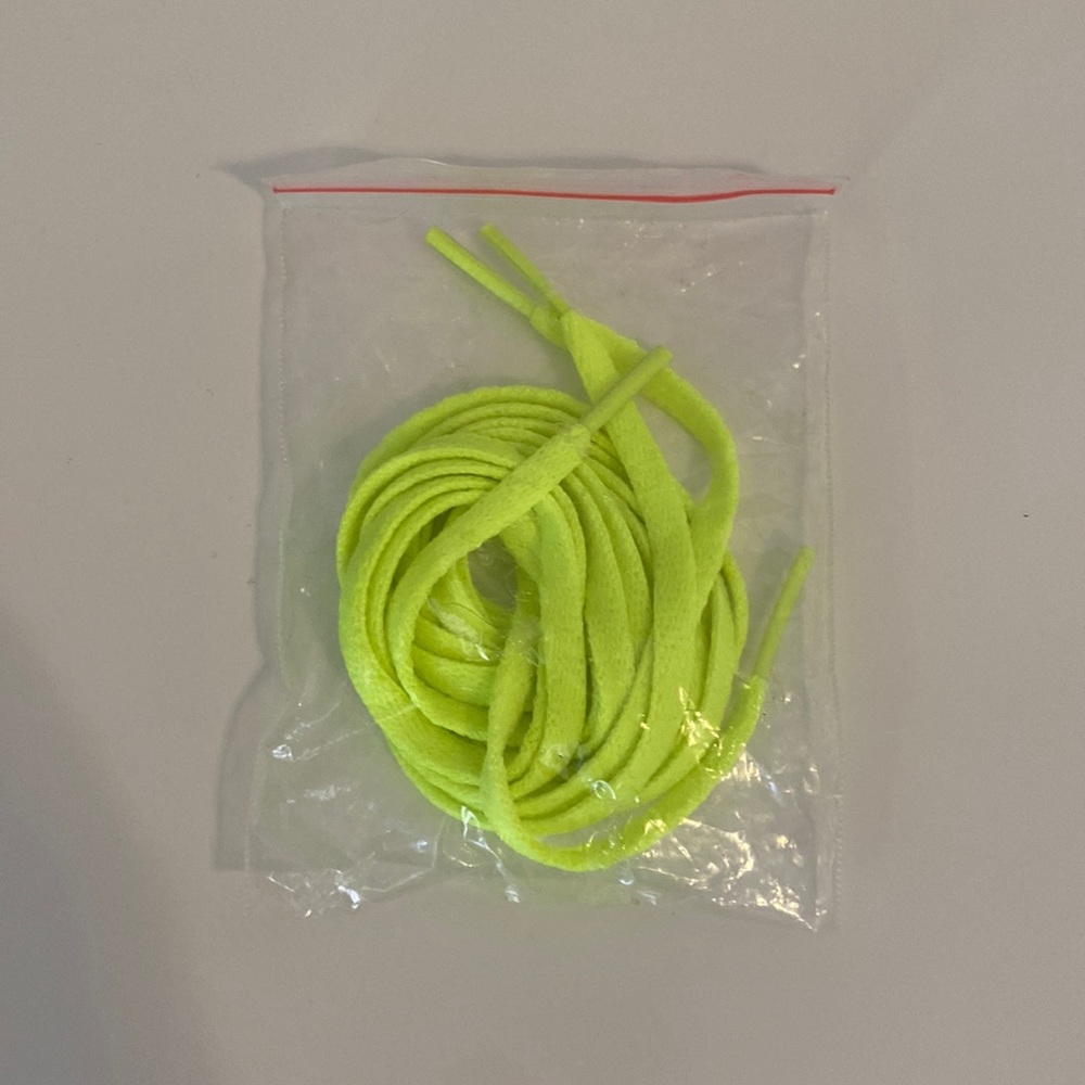 Brand New Neon Yellow Shoe Laces